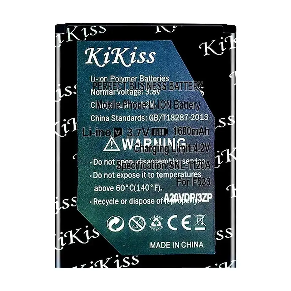Li-ion Polymer Mobile Phone Battery A20VDP/3ZP For Philips F533 X332 CTF533 CTX332