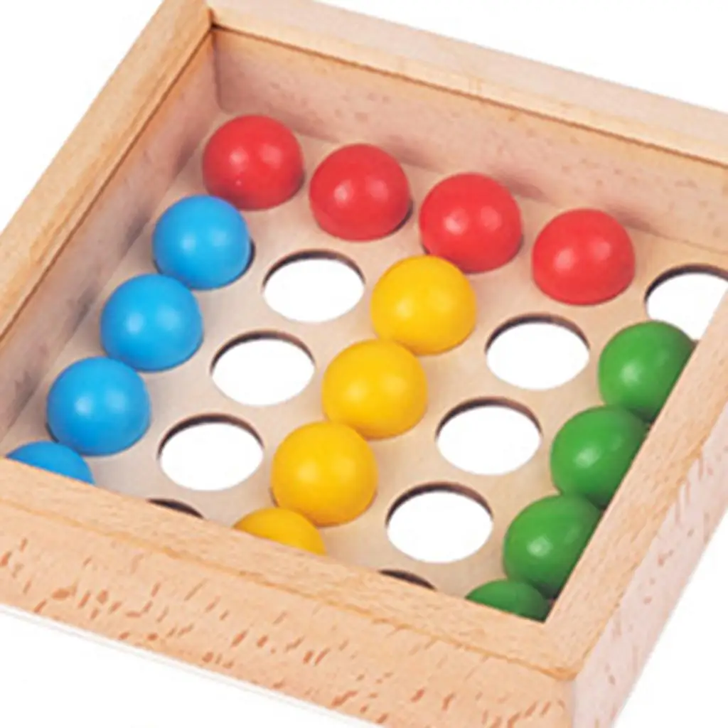 

Toddler Wood Color Sorting 20 Cards Montessori Color Matching Early