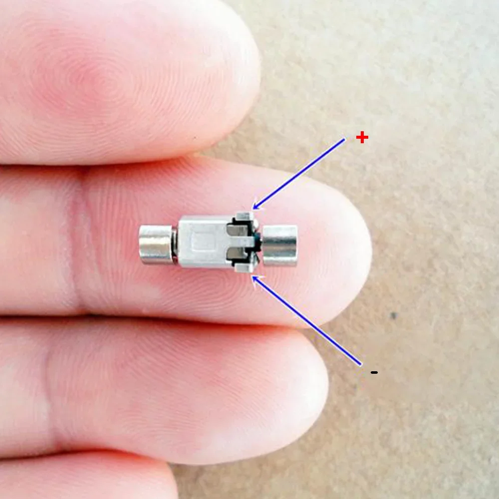 10PCS Miccro DC 1.5V-3V Ultra-Mini Rotor Motor Double Vibration Head Precision Vibration Motor Micro 3MM High Quality Vibrator view 5