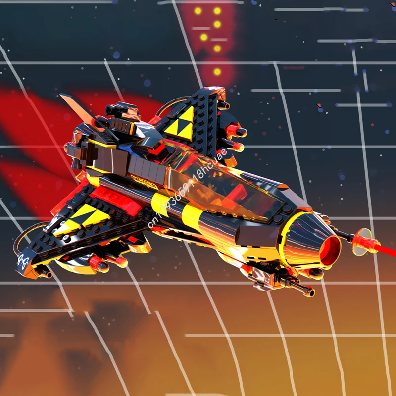 

507 шт. MOC Blacktron APTS ECLIPSE Строительные блоки Рождественский подарок Исполнительные функции Учебные игры Когнитивные игры на основе Causation