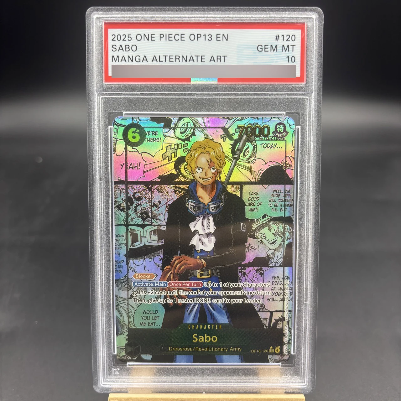 Diy Self Made One Piece OP13 Ruffy Sabo Ace Englische Bewertungskarte OPCG Zoro Roger Hancock Copy Version Anime Collection Cards