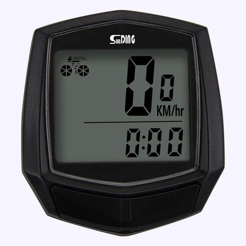 Sd-581 1.5-inch Bicycle Wired-Odometer Code Table Multi-function Waterproof Speedometer with Lcd Backlight Display