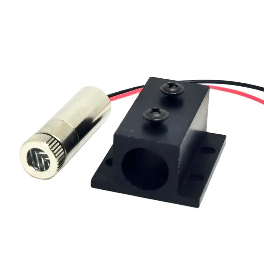 

12mm Diameter Adjustable 830nm 20mw/100mw Infrared IR Laser Diode Module Cross/Line/Dot Head With Cooling Heatsink