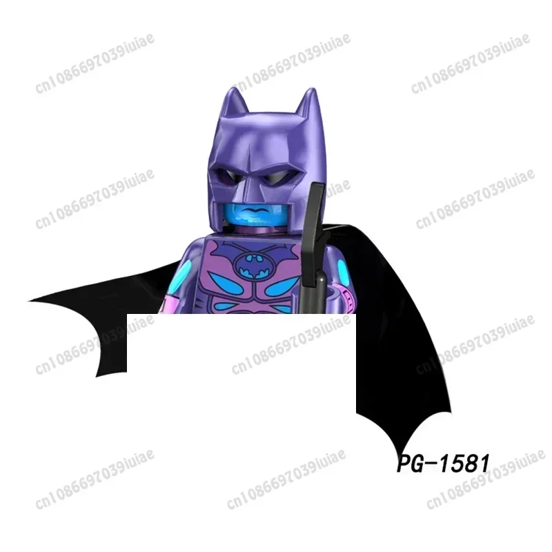 Super Hero Clown Poison Ivy Batman Harley Quinn Catwoman Robin Bricks Cartoon Character building block Boy Birthday