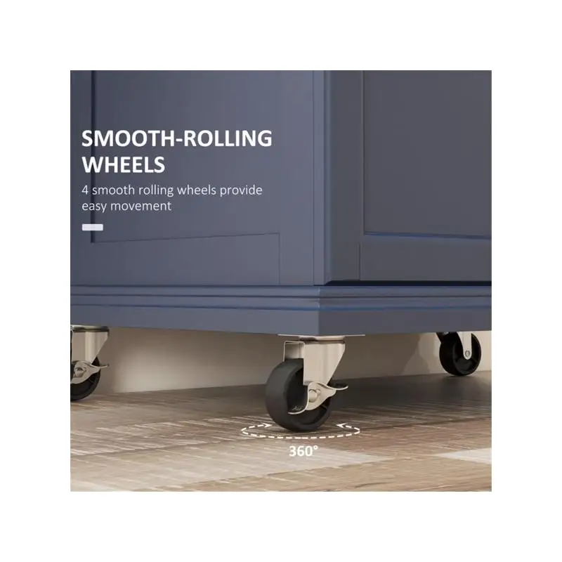 جزيرة خزانة تخزين جانبية للمطبخ للمطبخ، حل تخزين متعدد الوظائف، مثالية للتنظيم والتعزيز #2