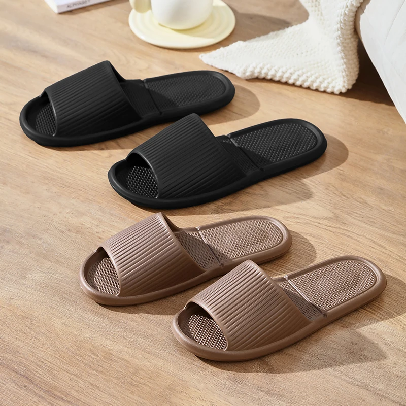 

Step on the Sense of Shit Slippers Summer Home Wear Soft-soled Non-slip Shoes Eva Simple MEN'S Slippers