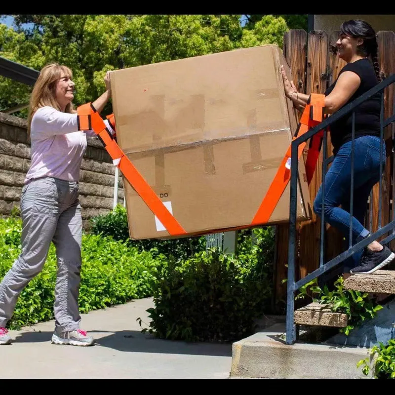 الأثاث تتحرك حمل الأشرطة الساعد حمل حبل رفع الأثاث الثقيل حزام النقل الحبال رفع الحبل حزام متحرك #2