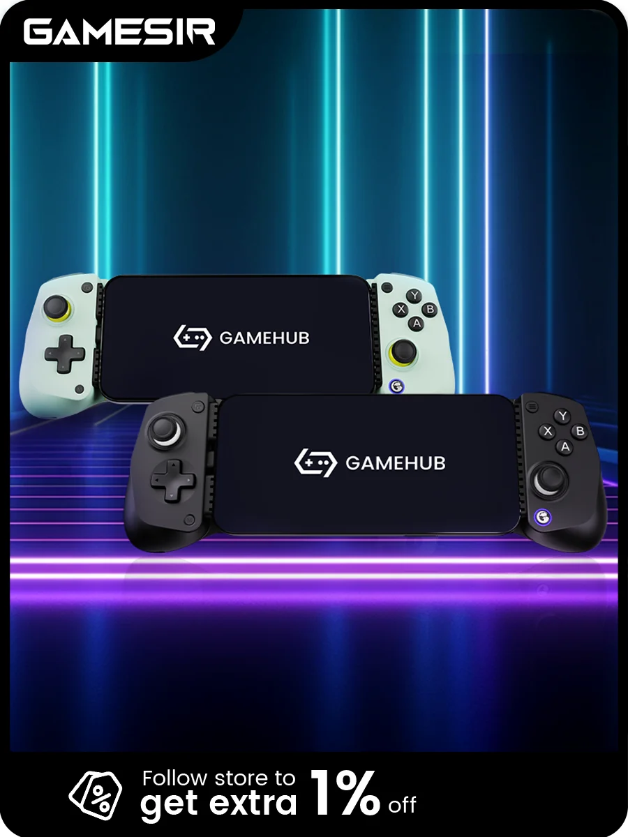 GameSir X5 Lite Gamecontroller voor Android, iPhone 16/15, iPad mini - Hall Effect Joysticks, App-ondersteuning voor mobiel gamen - afbeelding 2