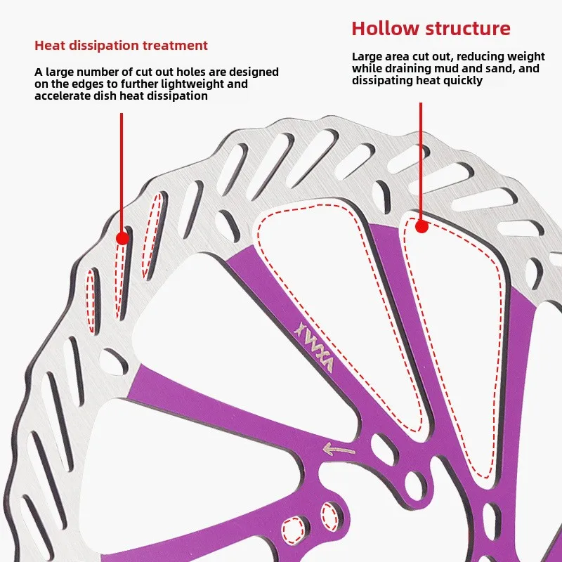 Mountain bike Oil brake disc 160mm180 accessories 203mm road disc brake disc road bike brake set