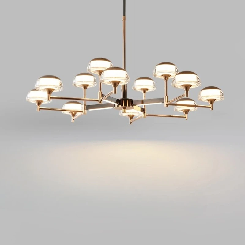 

Designer Atmospheric Ceiling Chandeliers Simplicity Bedroom Kitchen Dining Hall Parlor Interior Hanging Lamps Fixture Decoration