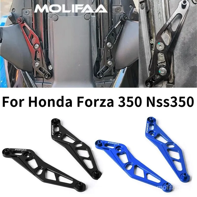 

Кронштейн с ЧПУ для регулировки лобового стекла мотоцикла для Honda Forza350 Nss350, декоративная полоса для переднего ветрового стекла, аксессуары для крепления