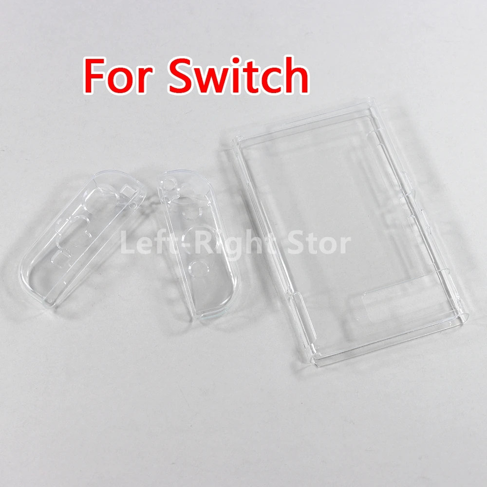 1 комплект аксессуаров для игровой консоли Nintendo Switch Oled, мягкий прозрачный защитный чехол из ТПУ, прозрачная защитная рамка