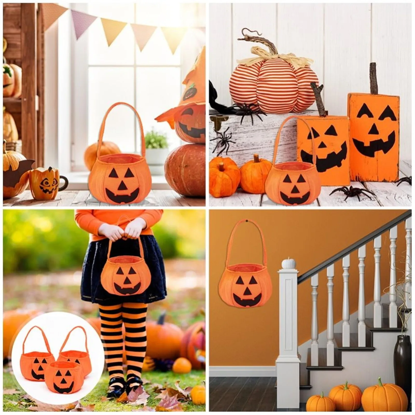 Halloween Tasche: Der perfekte Trick-or-Treat-Behälter für Kinder – Praktisch, sicher und festlich