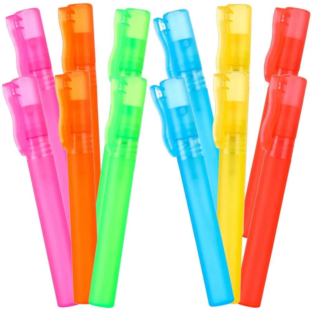 

12 Pcs Perfume Bottle Spray Bottles Small Travel Pen Bottled Sample Pp Refillable Portable Sub Mini