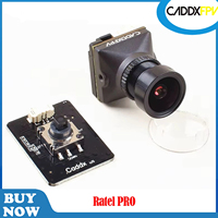 CADDX Ratel Pro FPV Camera Blacklight Analog Camera 1500tvl 16:9/4:3 NTSC/PAL FOV125° Night Camera For RC Freestyle Racing Drone