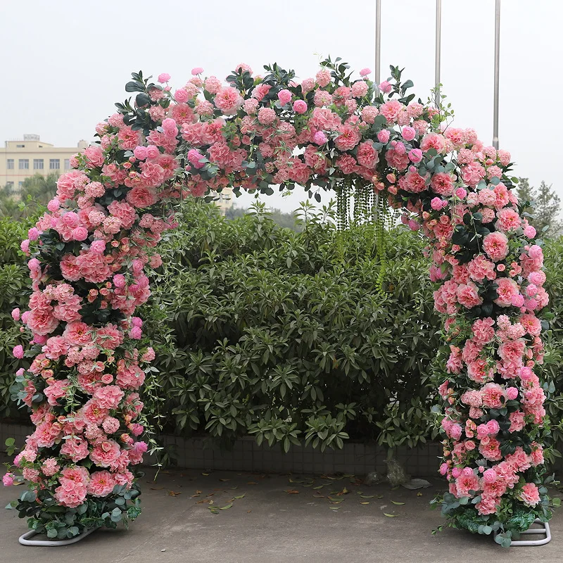 

Rose simulation flower arch decorative shooting