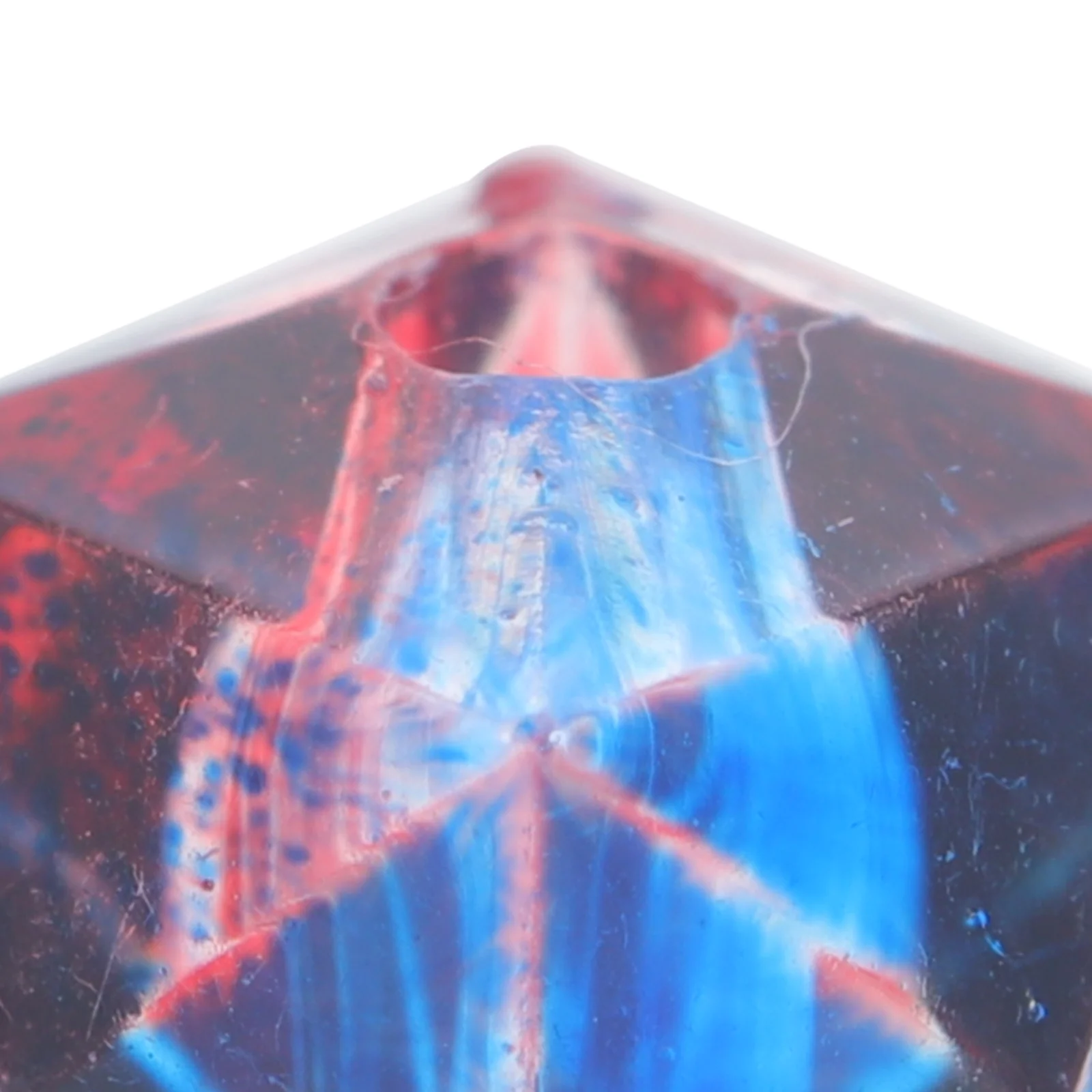 200개 스프레이 페인트 비즈 액세서리 기하학적 모양 아크릴 비즈 DIY 쥬얼리 공예 프로젝트 팔찌 목걸이용