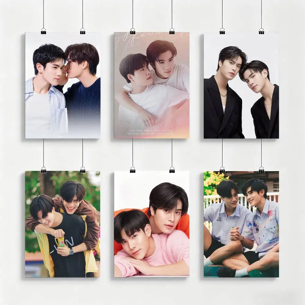 Gemini Norawit Fourth Nattawat Poster High Quality Dorm Living Room Aesthetic Wall Decoration Painting Stickers Gift