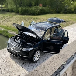 Nowy 1:18 Volvos XC90 SUV aluminiowy Model samochodu Diecasts metalowa zabawka pojazdów kolekcja modeli samochodów symulacja prezenty dekoracja dla dzieci