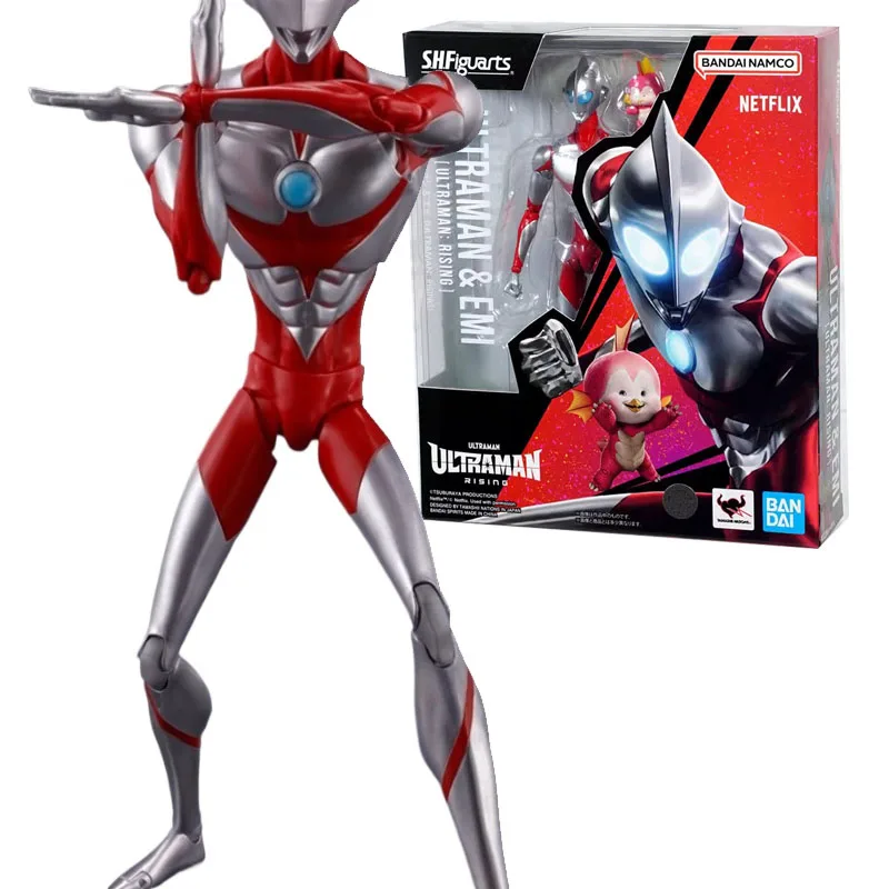 

Bandai Original SHF Ultraman Little Monster AMI Anime Action Figures Toys for Boys Girls Kids Gift