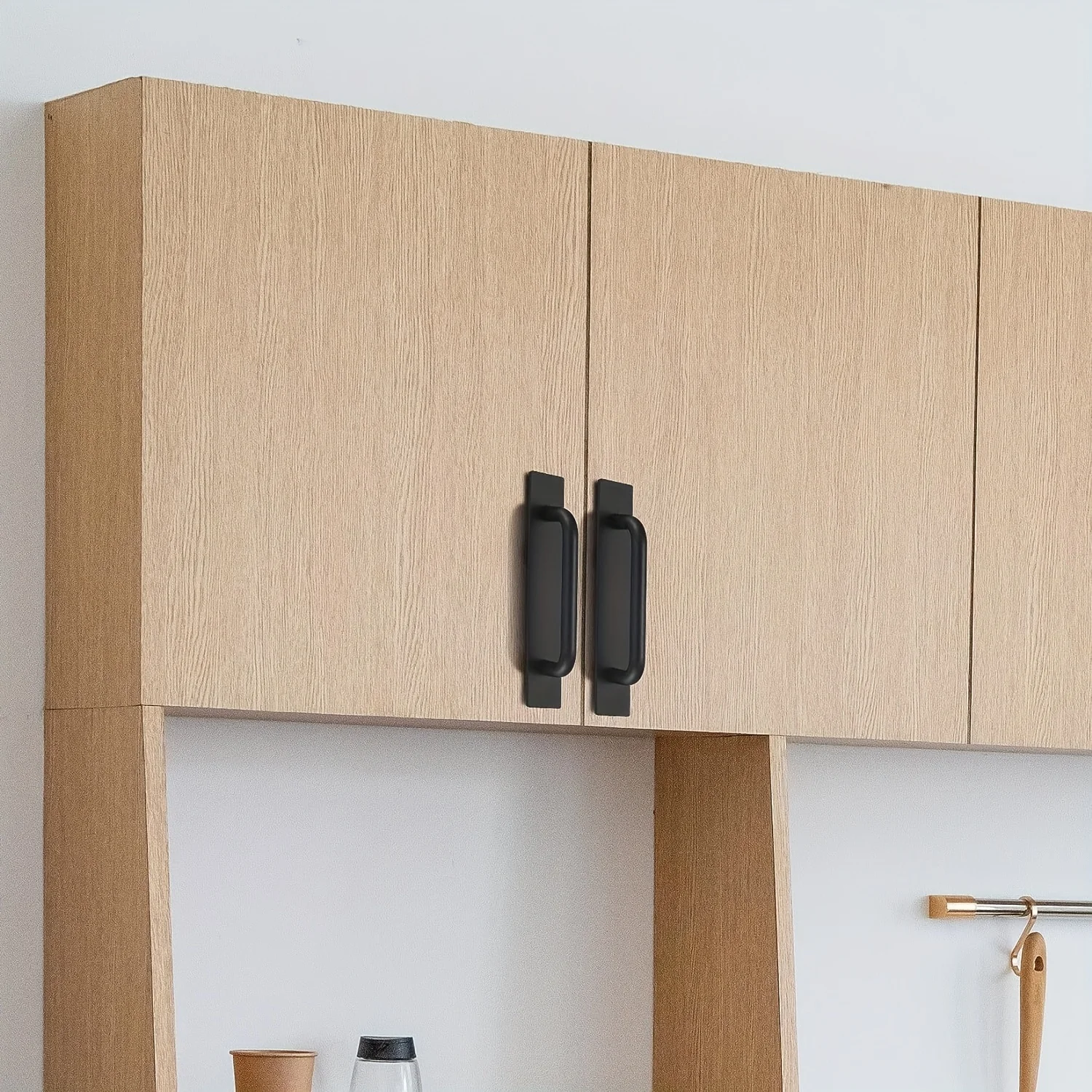 Самоклеящиеся ручки ящика шкафа мгновенного действия — клейкие дверные ручки из нержавеющей стали 5,8 дюйма, конструкция без сверления