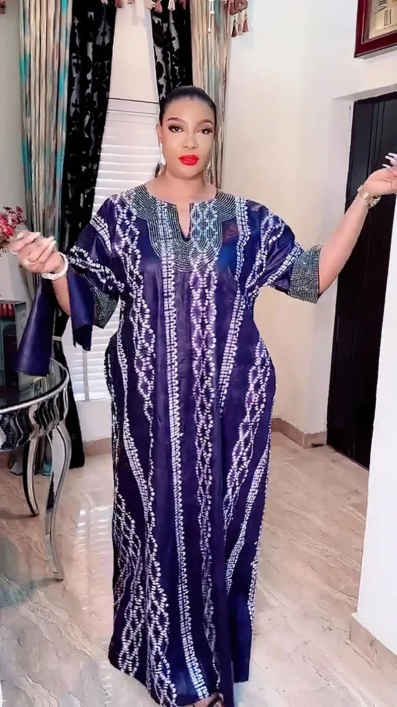 Abayas for Women Dubai Luxury African Muslim Dress Caftan Marocain Wedding Party Dresses Boubou Robe Djellaba Femme 2025 Fashion image 3