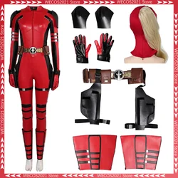 Movie Anti Hero Costume Lady Dead Cosplay Fantasy Pool Mask Battle Clothing Adult Women Roleplay Fantasia Outfits Female