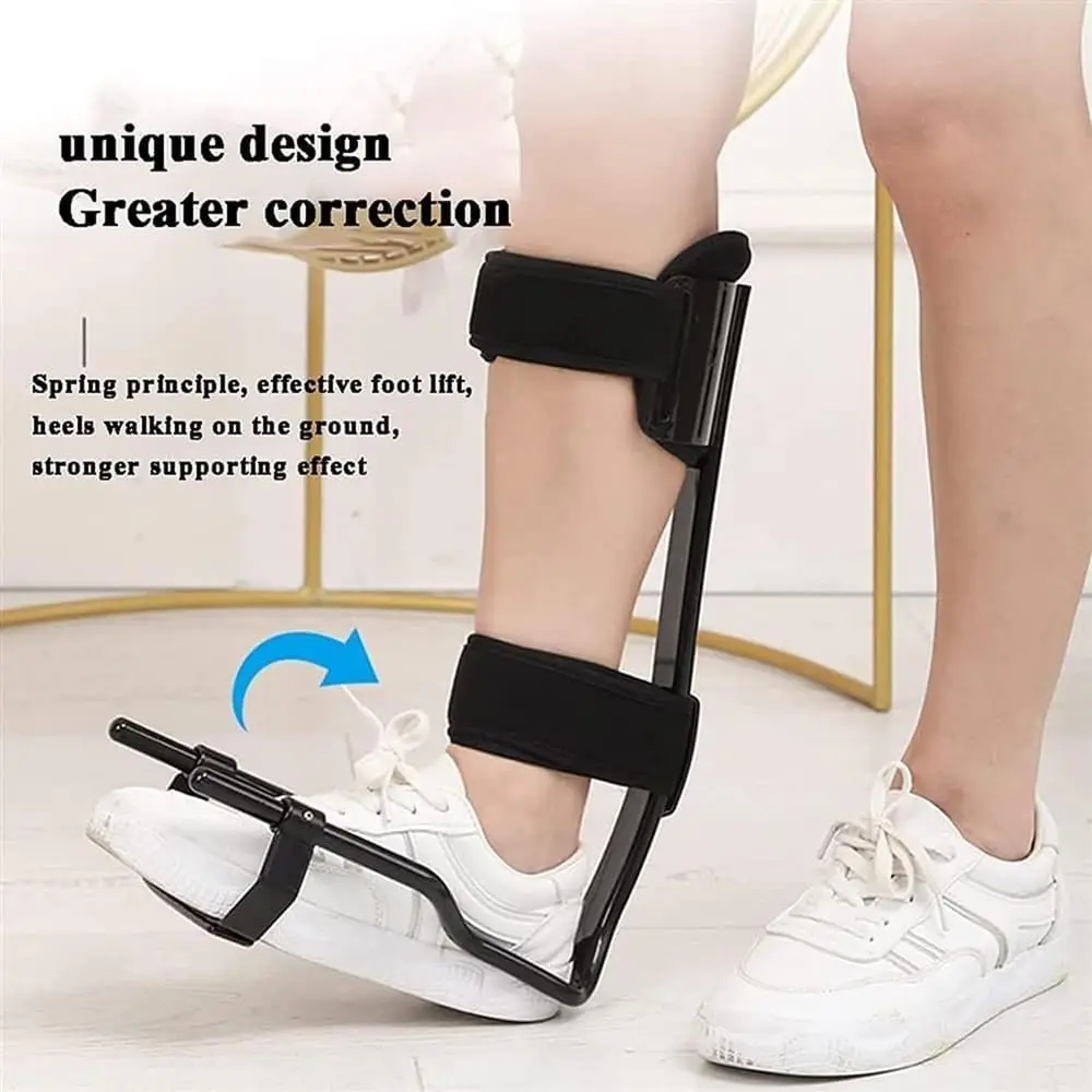 Foot sagging support orthosis (medium) can relieve the symptoms of foot dragging suitable for foot sagging plantar