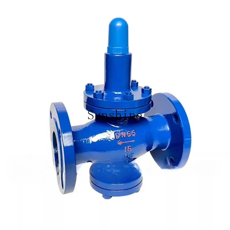 

Y42X-16C Compressed air oil adjustable cast steel flange pressure reducing valve DN25 40 50 80
