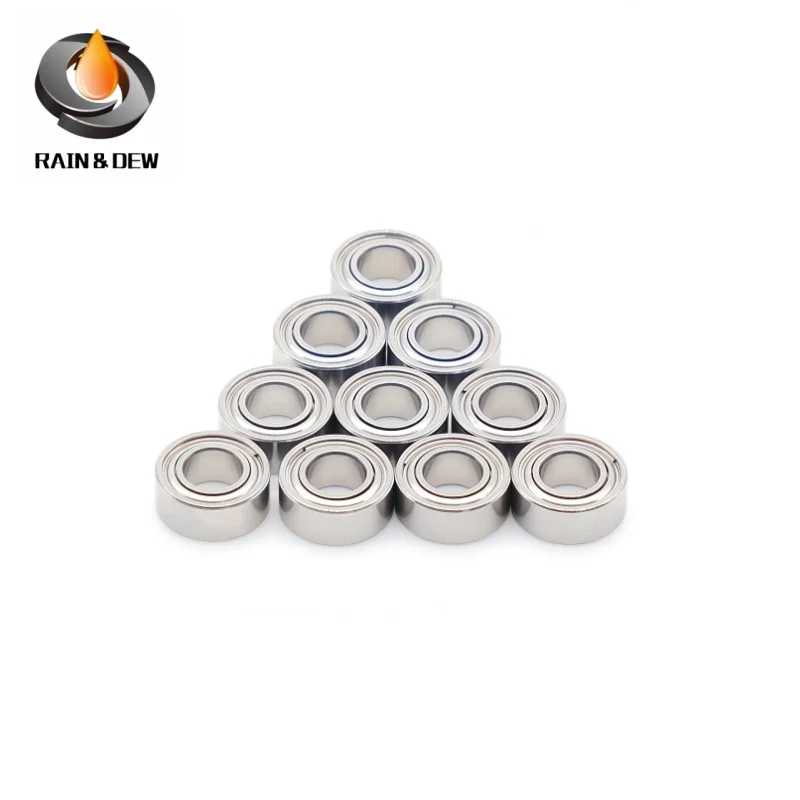 10Pcs Stainless Steel Bearings ABEC-9 Fishing Reel For DAIWA &SHIMANO &Abu Garcia Reel Handles 3x8x4 /3X10X4 /4X7X2.5 /5X8X2.5mm view 2