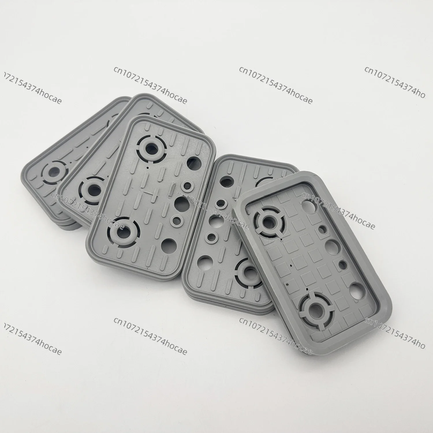 5pcs 125*75*17mm Homag PTP160 Machining Center CNC Vacuum Pad Cover Suction Cups Pods Rubber Replacement Plates