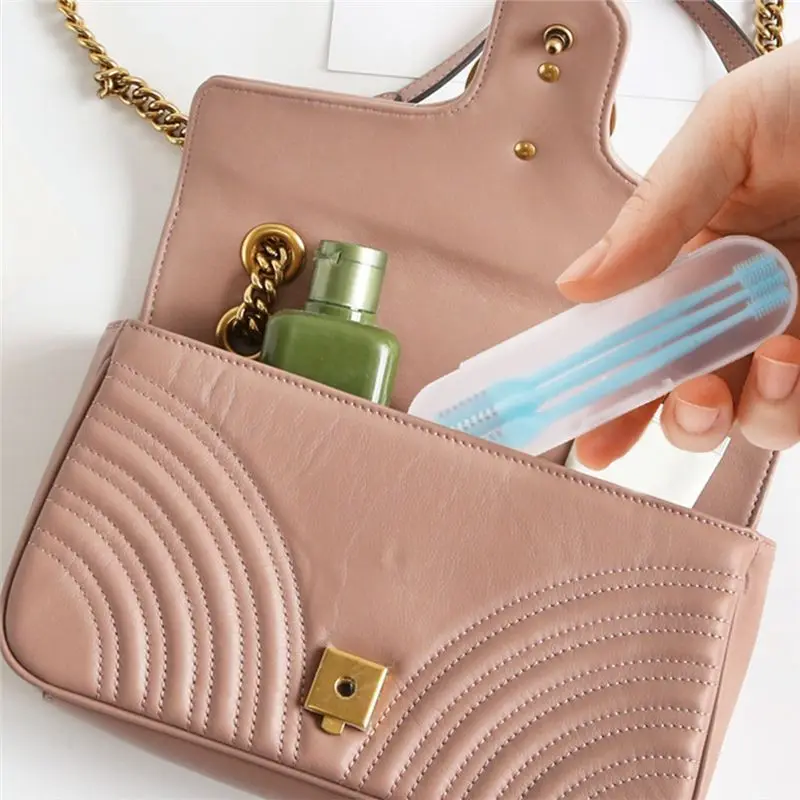 A66T-2-In-1 Nasal Hair Cutter, Double Sided Nose Hair Knife, Portable Manual 360° Rotating Nose Hair Trimmer
