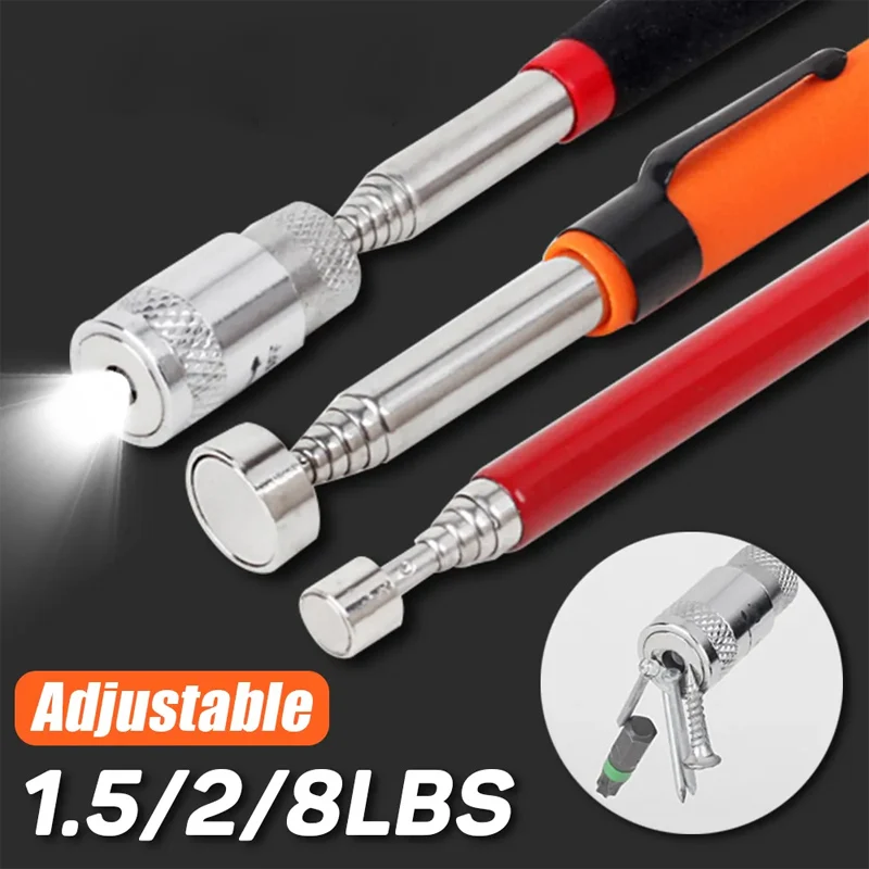 Portable Telescopic Adjustable Magnetic Pick-Up Tools Grip Extendable Long Reach Pen Handy Tool for Picking Up Nuts