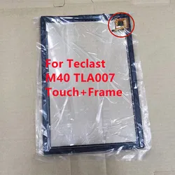 New Original 10.1'' Inch For Teclast M40 TLA007 M40 Pro Touch Screen Touch Panel Digitizer Glass Sensor With Frame 100% Tested