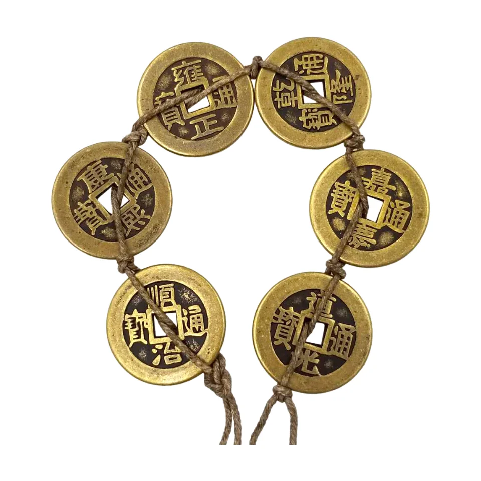 Six Emperors' Coins - A Traditional Feng Shui Amulet for Protection and Prosperity