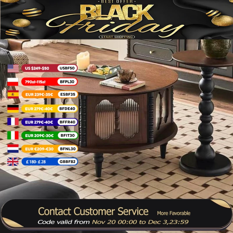 

Wodden Luxury Coffee Tables Modern European Style Floor Nordic Coffee Tables Living Room Salon Tavolino Salotto Furniture Home