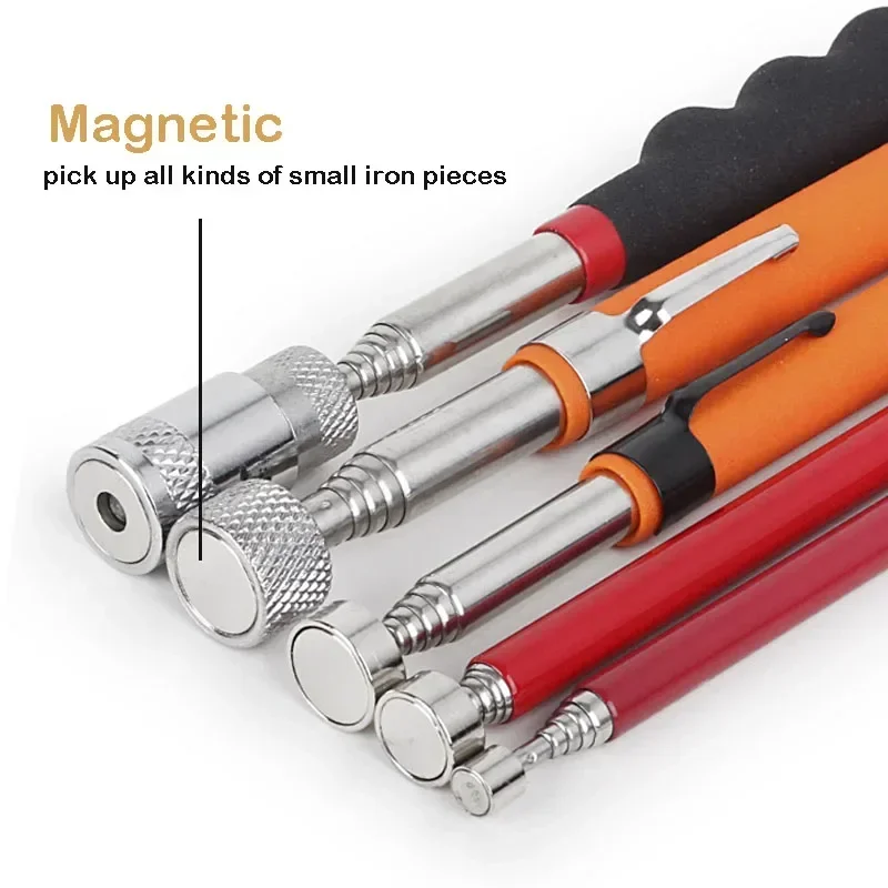 Magnetic Pickup Tool Telescopic Adjustable Magnetic Pick-Up Tool Grip Extendable Magnet Stick Handy Tool for Picking Up Nut Bolt