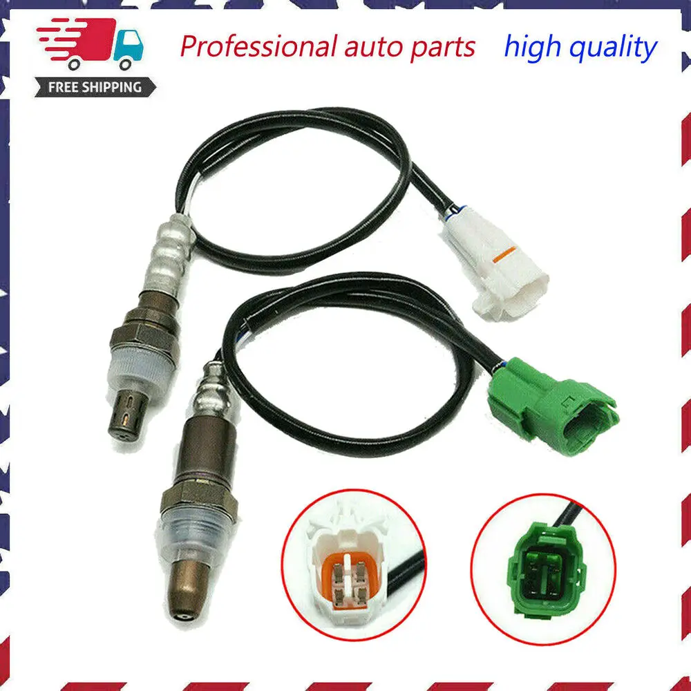 

2pcs Oxygen O2 Sensor Fit For 2007 2008 2009 Suzuki SX4 Sedan 2.0L Up+Downstream