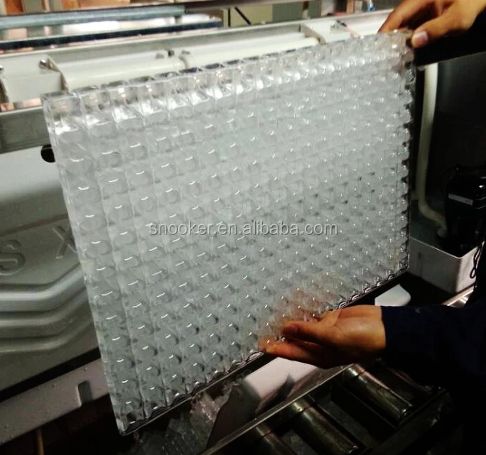 CE RoHS ETL CB شهادة تجارية 680 كجم/24 ساعة آلة صنع مكعبات الثلج كتلة صانع الثلج