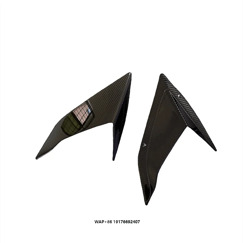 

V Style Matt & Glossy Dry Carbon Fiber Rear Side Fender Vents Trim Body Kit forLamborghini Huracan STO