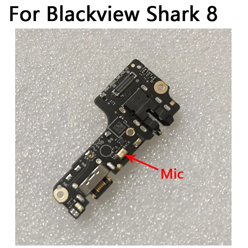 New Original Blackview Shark 8 USB Board Base Charging Charge Port Board Microphone Accessories For Blackview Shark 8 Cell Phone