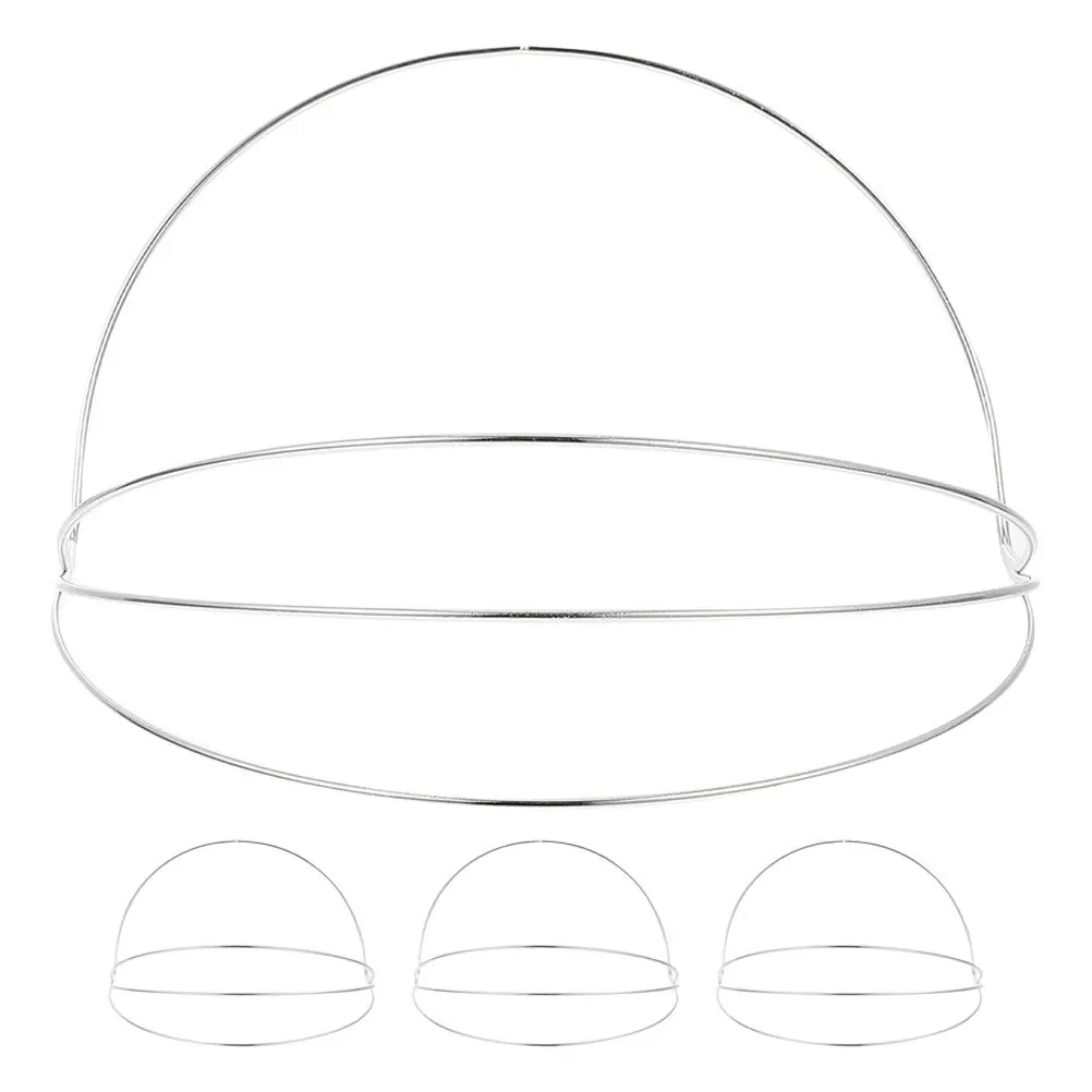 

4 Pcs Hair Crown Base for DIY Floral Design Headbands Frame Bendable Women Crafts Bases