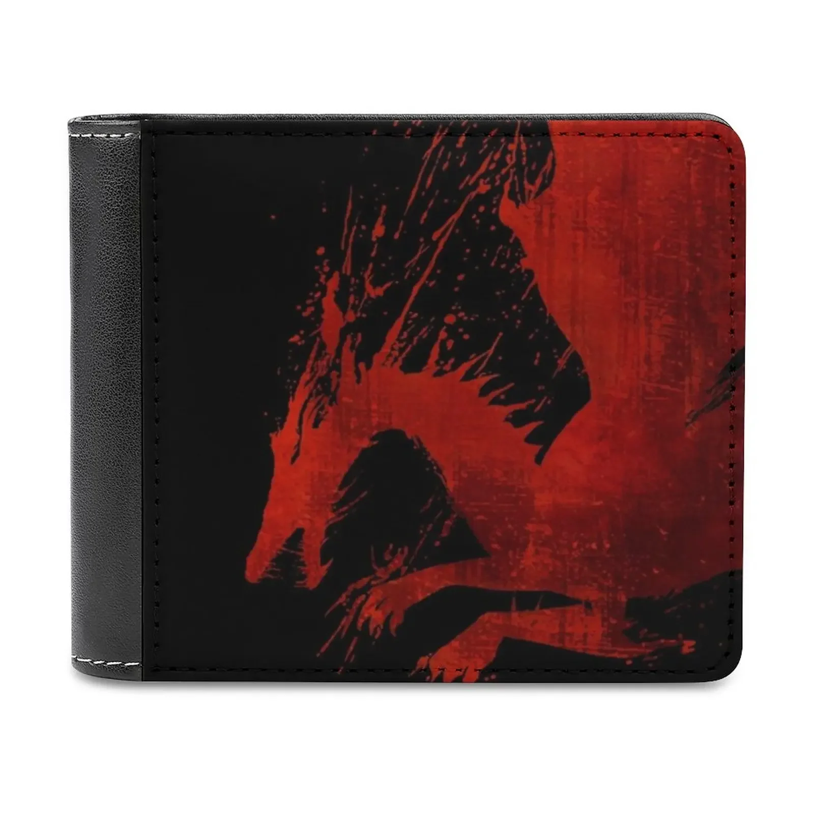 Dragon Age Origins Blood Dragon V2 Men'S Wallet Purses New Design Dollar Price Top Men Leather Wallet Dragon Age Da Unisex