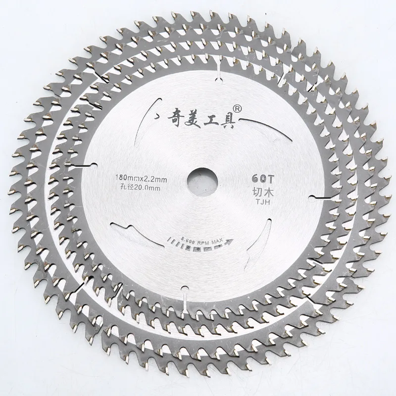 Carpentry Saw Blades Circular Woodworking Piece 60 Teeth Carbide Blade Alloy Cut Pieces 7-Inch 8-Inch 9-Inch 10-Inch