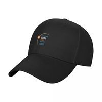 LLANO TEXAS TX TOTAL SOLAR ECLIPSE 2024 1 Baseball Cap black Hip Hop Hat Baseball Cap Mens Women's