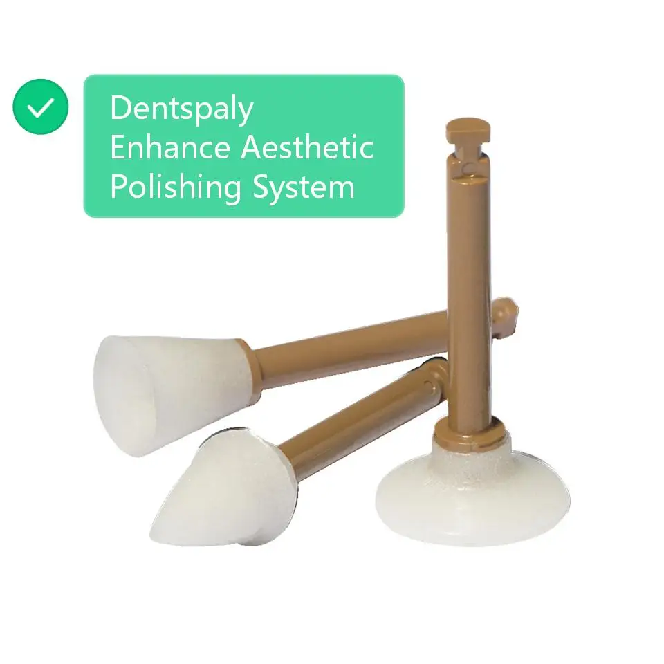 

30 шт./упак. Dentsply Dental Enhance Finishing System: полировочные чашки, насадки и диски для реставрации композитной смолой