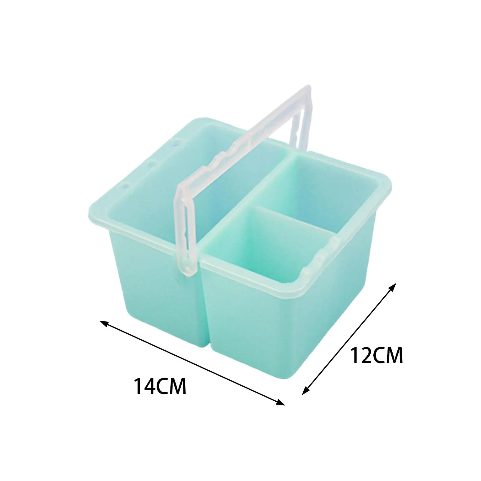 Multifuncional Paint Brush Lavar Balde, Portátil Paint Brush Basin para Crianças, Pote para Camping