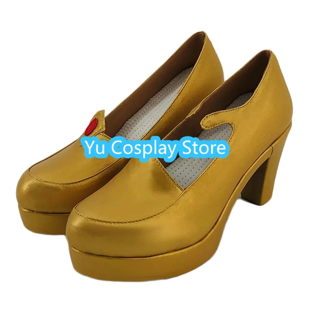 Mona Cosplay Shoes and Boots Women's Halloween Carnival Party Prop Customization