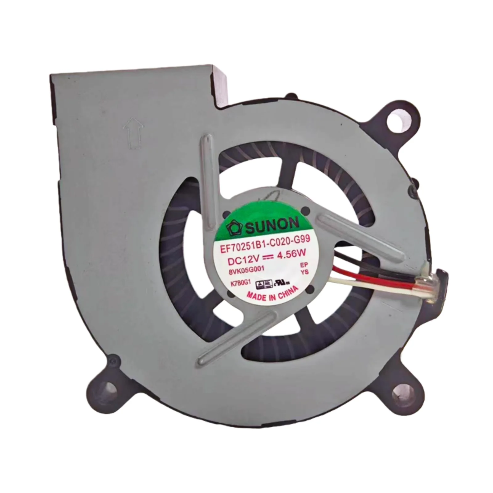 

new for SUNON EF70251B1-C020-G99 70x70x25mm DC12V Cooling Fan, High Airflow for Server, Power Supply, Industrial Equipment