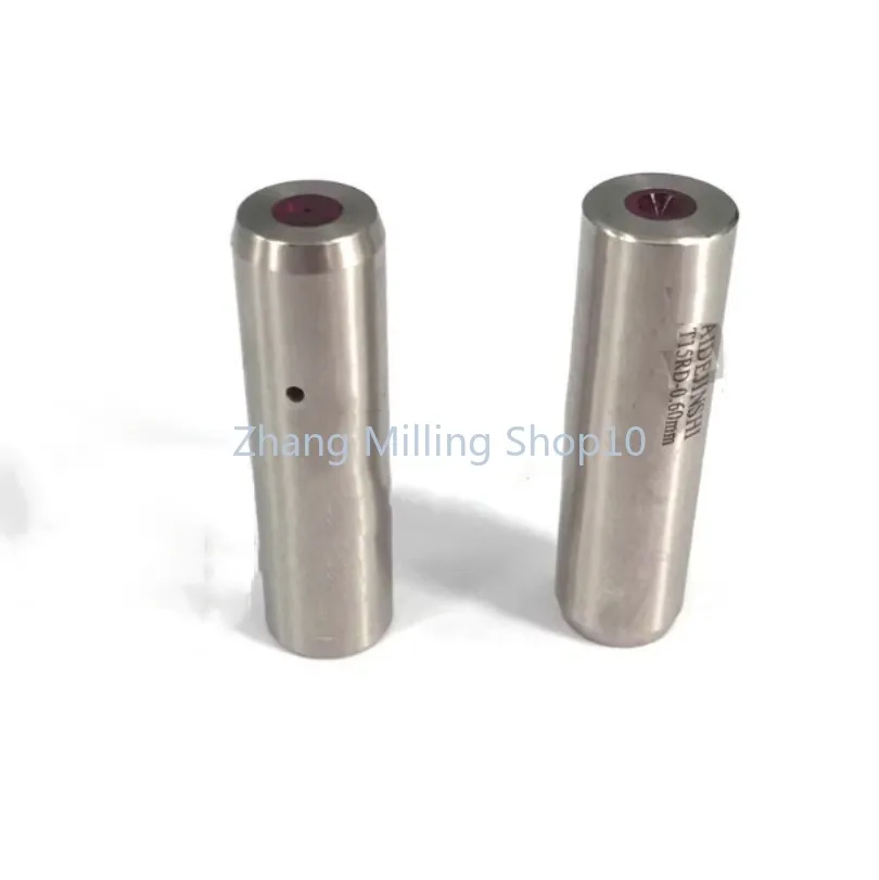 For ZhongTe Ruby Guide Ø0.3-3.0mm (D12x42H)  Stainless Steel Case+Ruby Insert. EDM Drill Pipe Guide for Small Hole EDM Machine